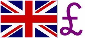 English Pounds Sterling